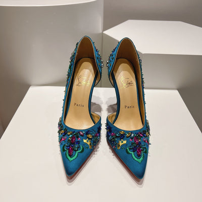 CL* 24 1:1 VIPembroidered high heels