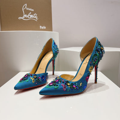 CL* 24 1:1 VIPembroidered high heels