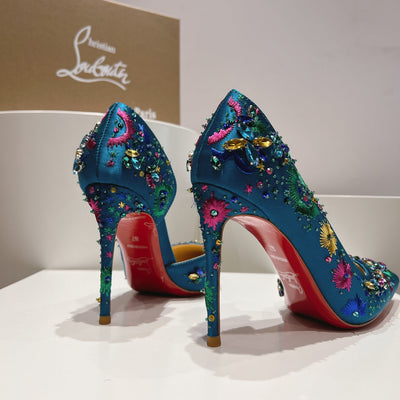 CL* 24 1:1 VIPembroidered high heels