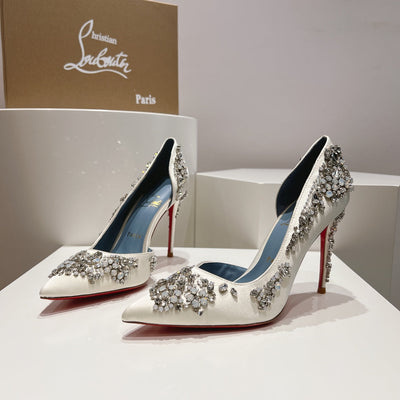 CL* 24 1:1 VIPembroidered high heels
