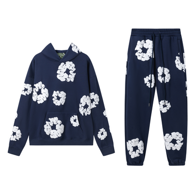 Garland Cotton Sweatshirt + Sweatpants Set