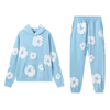Garland Cotton Sweatshirt + Sweatpants Set