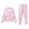 Garland Cotton Sweatshirt + Sweatpants Set