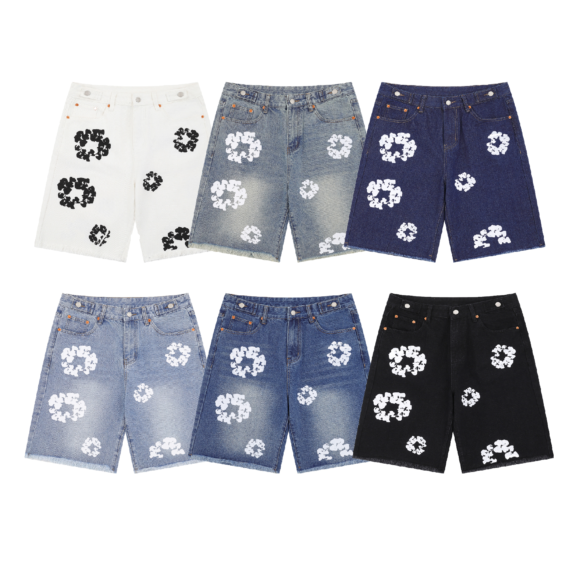 Garland Cotton Denim Shorts