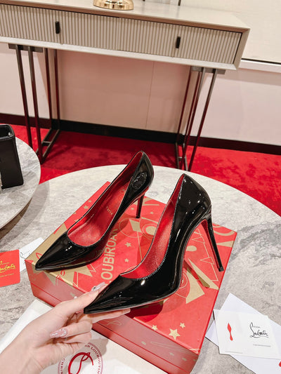 Christia** Loubout** diamond-soled high heels
